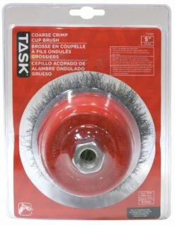 WHEEL 2-1/2" WIRE CRIMP FINE