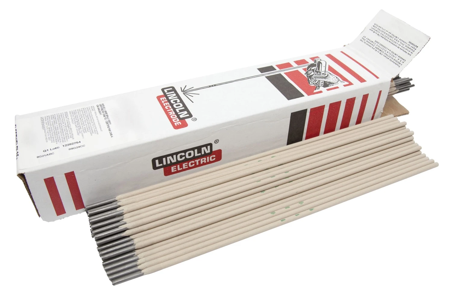 Lincoln Electric® Excalibur® E7018 Electrode 3/32 In. (2.4 Mm) 4 KG (9 LB) Box 1 Lincoln Electric® Excalibur® E7018 Electrode 3/32 In. (2.4 Mm) 4 KG (9 LB) Box