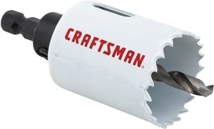 CRAFTSMAN 1 1/2-IN BM HOLESAW W ARBOR 2 CRAFTSMAN 1 1/2-IN BM HOLESAW W ARBOR - Image 2