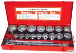 21 Piece 1" Socket Set