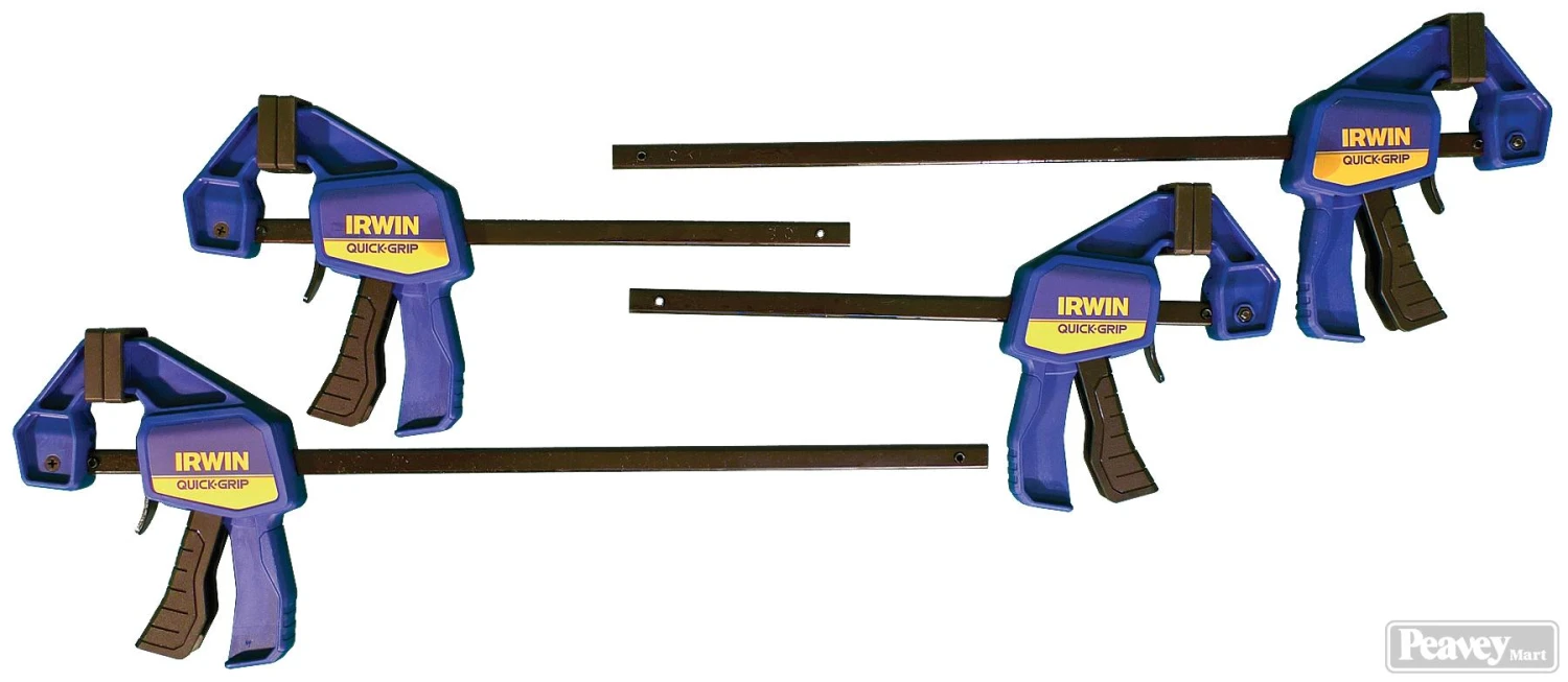 Irwin 4 Piece Quick Grip™ Mini Clamp Set 2 Irwin 4 Piece Quick Grip™ Mini Clamp Set - Image 2