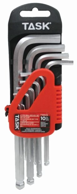 TASK 9 PIECE METRIC HEX KEY SET