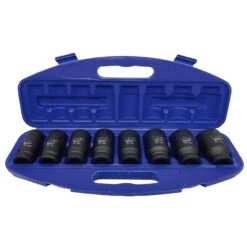 SOCKET SET 9PC 3/4"DEEP IMPACT