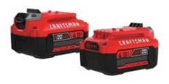Craftsman 20V MAX* 4.0AH LI-ION BATTERY (2PK)