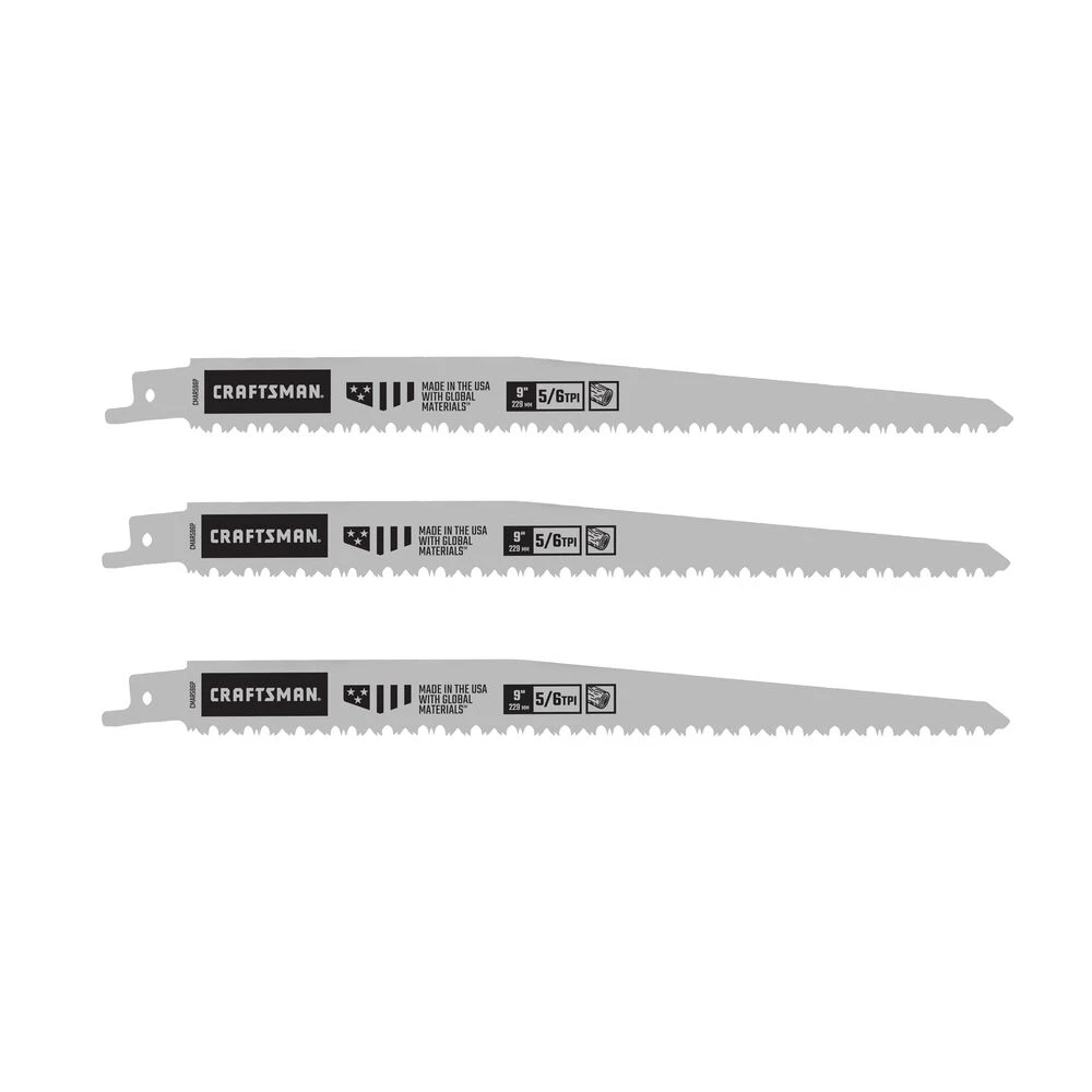 CRAFTSMAN 9IN PRUNING RECIP SAW BLD 3-CT 3 CRAFTSMAN 9IN PRUNING RECIP SAW BLD 3-CT - Image 3
