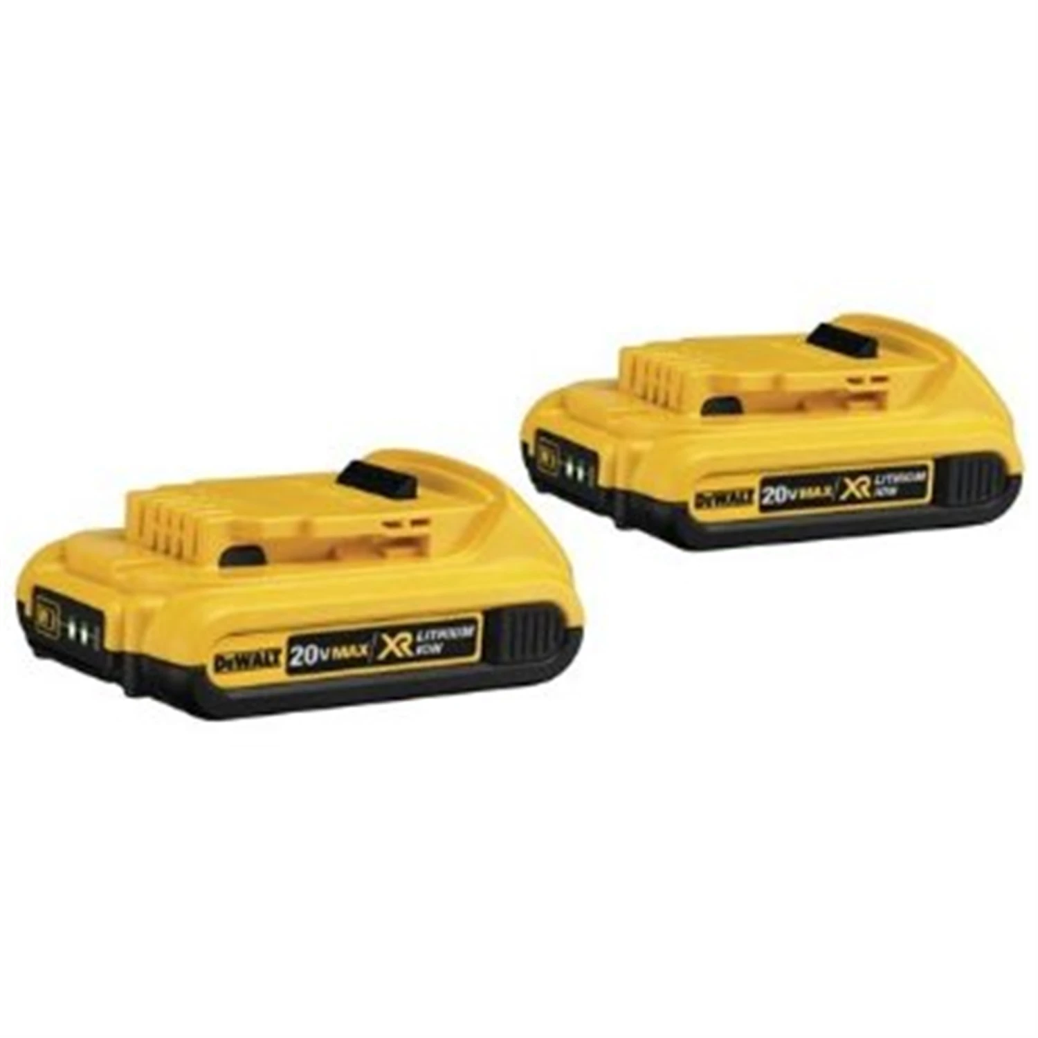 DeWalt® 20V MAX* Compact 2Ah Battery 2-Pack 1 DeWalt® 20V MAX* Compact 2Ah Battery 2-Pack