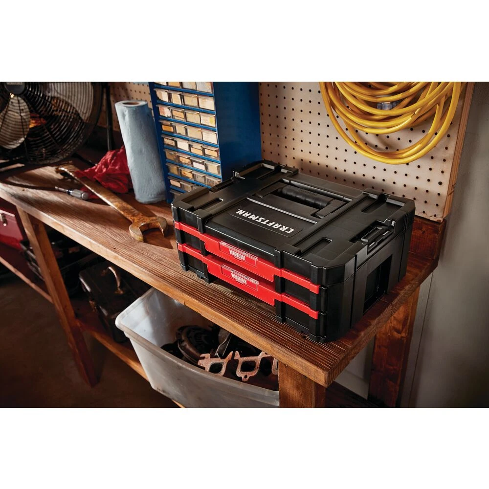 Craftsman DOUBLE SHALLOW DRAWERS 2 Craftsman DOUBLE SHALLOW DRAWERS - Image 2