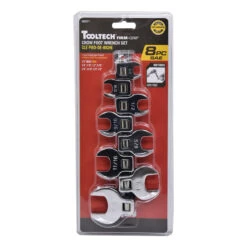 WRENCH SET CROW FOOT 8PC SAE