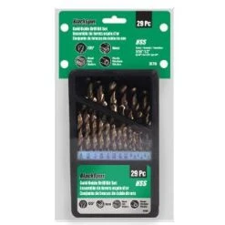 29 Piece Gold Oxide Drill Bit Set