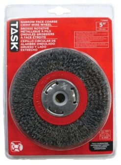 WHEEL CUP 5" COARSE STL CRIMP