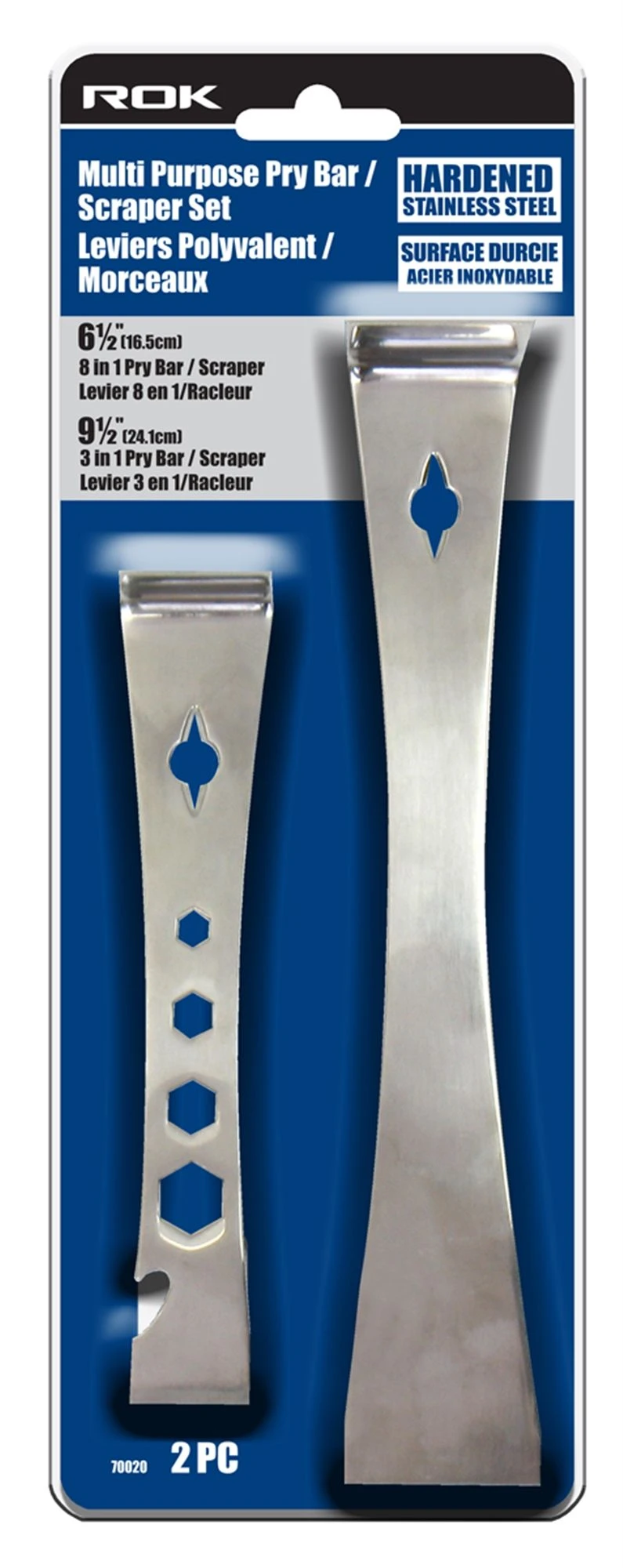 ROK 2 PIECE PRY BAR SET 2 ROK 2 PIECE PRY BAR SET - Image 2