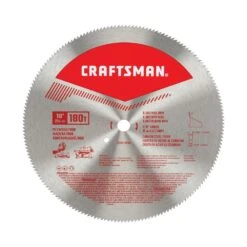 Craftsman 10" 180T SAW BLADE OSB & PLYWOOD