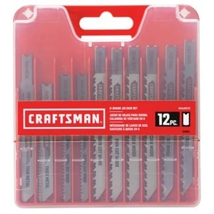 CRAFTSMAN 12PC U-SHANK JIG SAW BLD KIT 4 CRAFTSMAN 12PC U-SHANK JIG SAW BLD KIT - Image 4