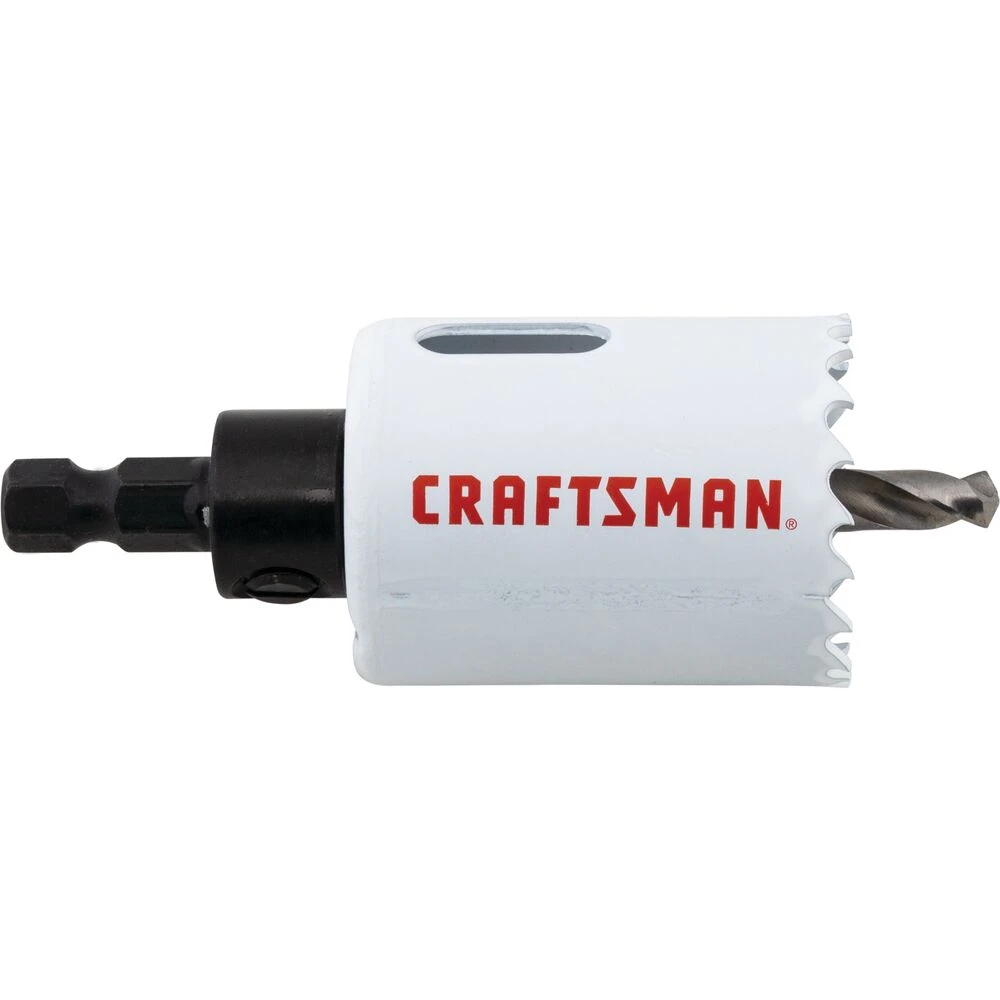 CRAFTSMAN 1 1/2-IN BM HOLESAW W ARBOR 1 CRAFTSMAN 1 1/2-IN BM HOLESAW W ARBOR