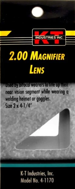 K-T 2 X 4 2.0 MAGNIFIER LENS