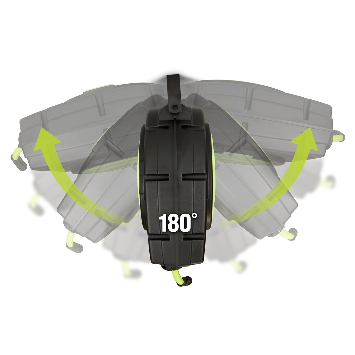 50' Air Hose With Reel 3 50' Air Hose With Reel - Image 3