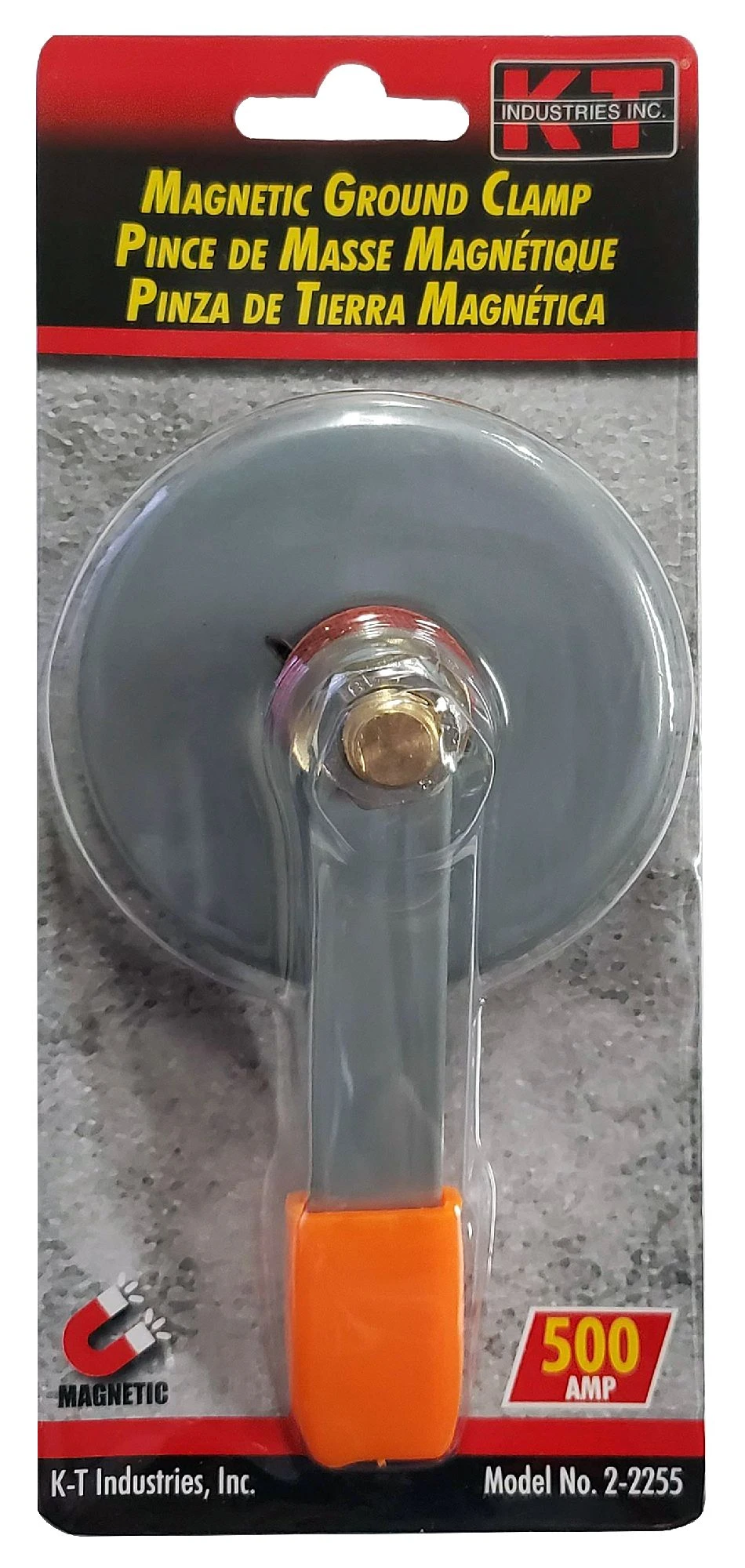 K-T 500 AMP MAGNETIC GROUND CLAMP 1 K-T 500 AMP MAGNETIC GROUND CLAMP