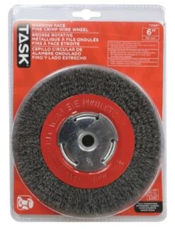 WHEEL CUP 6" FINE STEEL CRIMP