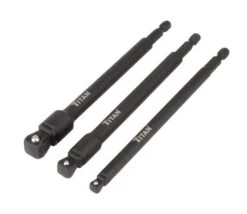 TITAN 3PC IMPACT WOBBLE SOCKET ADAPTER