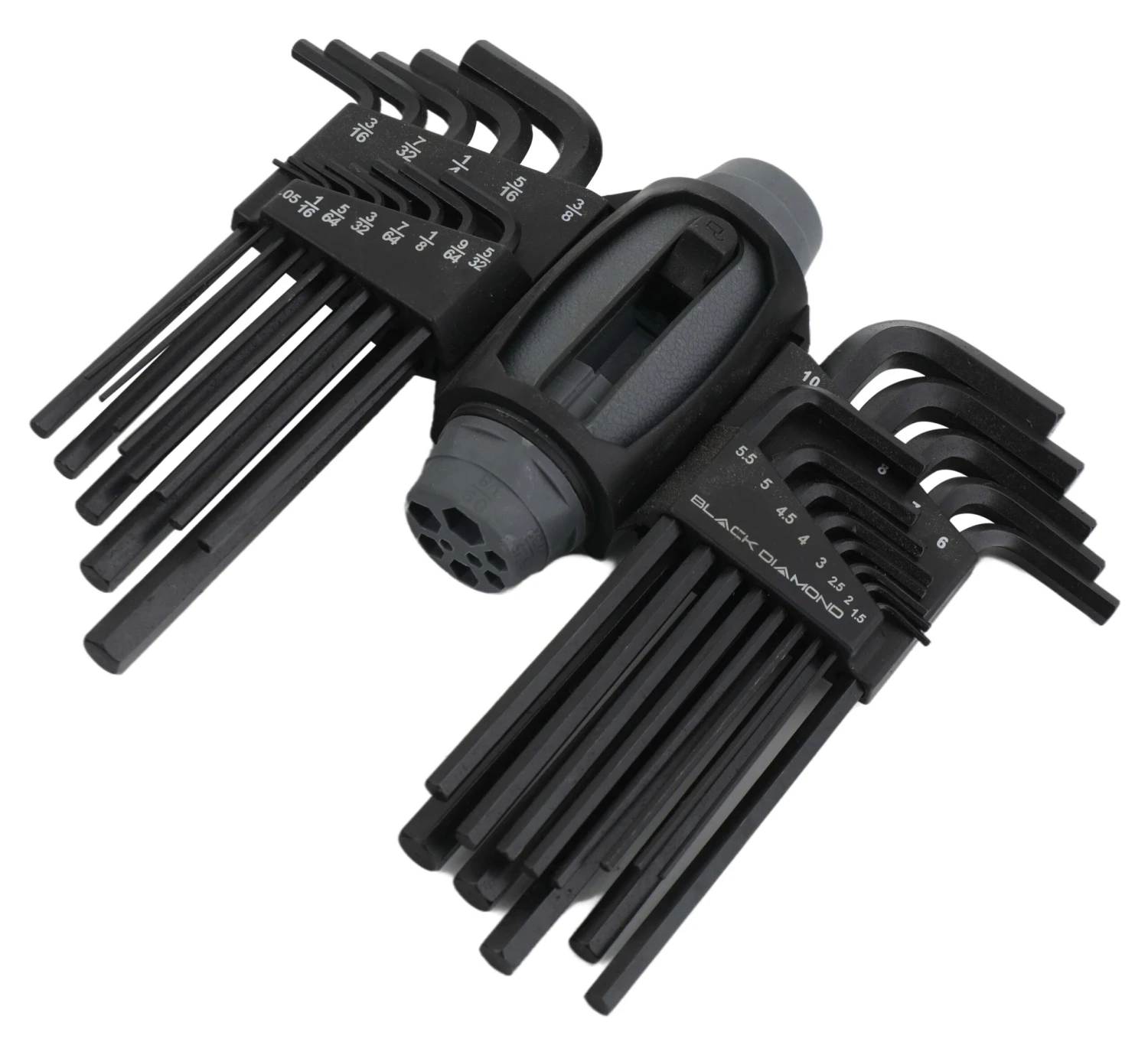 Black Diamond® Hex Key Set; SAE & Metric, 26 Pcs 1 Black Diamond® Hex Key Set; SAE & Metric, 26 Pcs