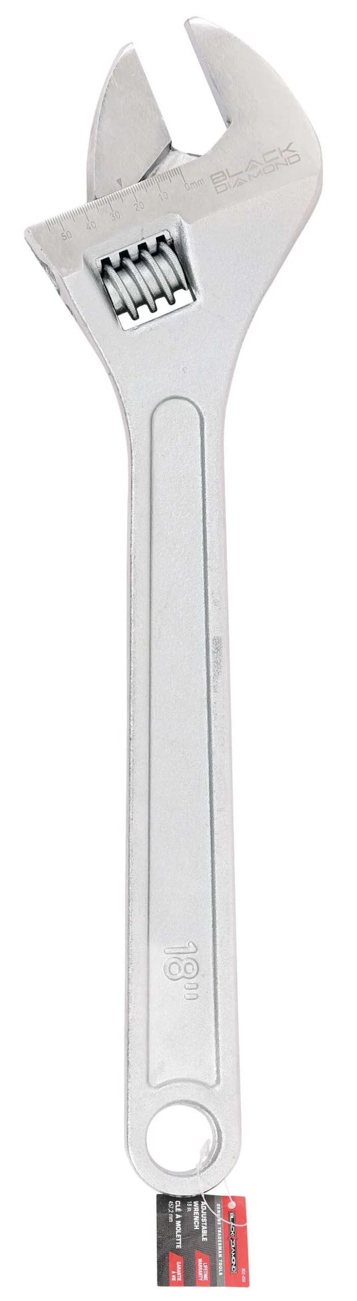 Black Diamond® 18" Adjustable Wrench 1 Black Diamond® 18" Adjustable Wrench