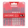 CRAFTSMAN 13PC T-SHANK JIG SAW BLD KIT