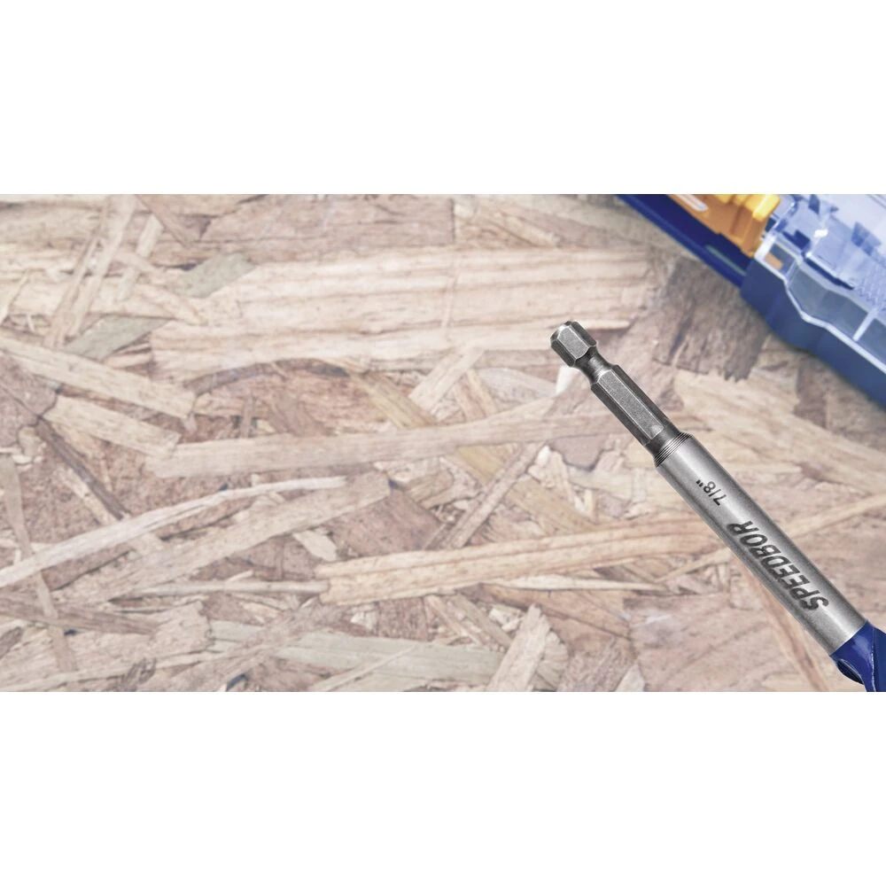 Irwin Speedbor® 6-piece Tri-Flute Speed Bit Set 1 Irwin Speedbor® 6-piece Tri-Flute Speed Bit Set