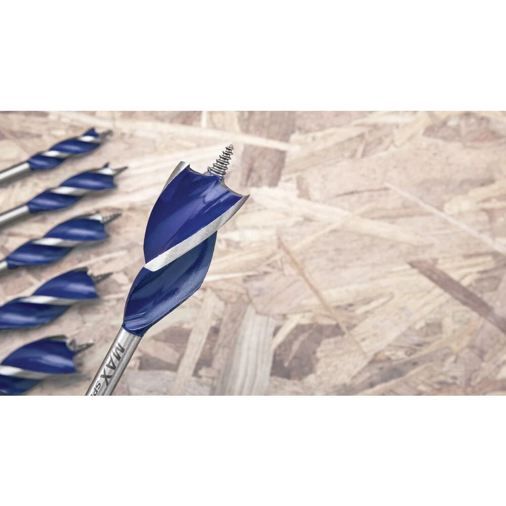 Irwin Speedbor® 6-piece Tri-Flute Speed Bit Set 2 Irwin Speedbor® 6-piece Tri-Flute Speed Bit Set - Image 2