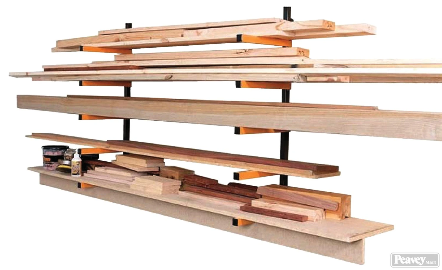 5 LAYER STEEL WORKSHOP SHELVING BRACKETS