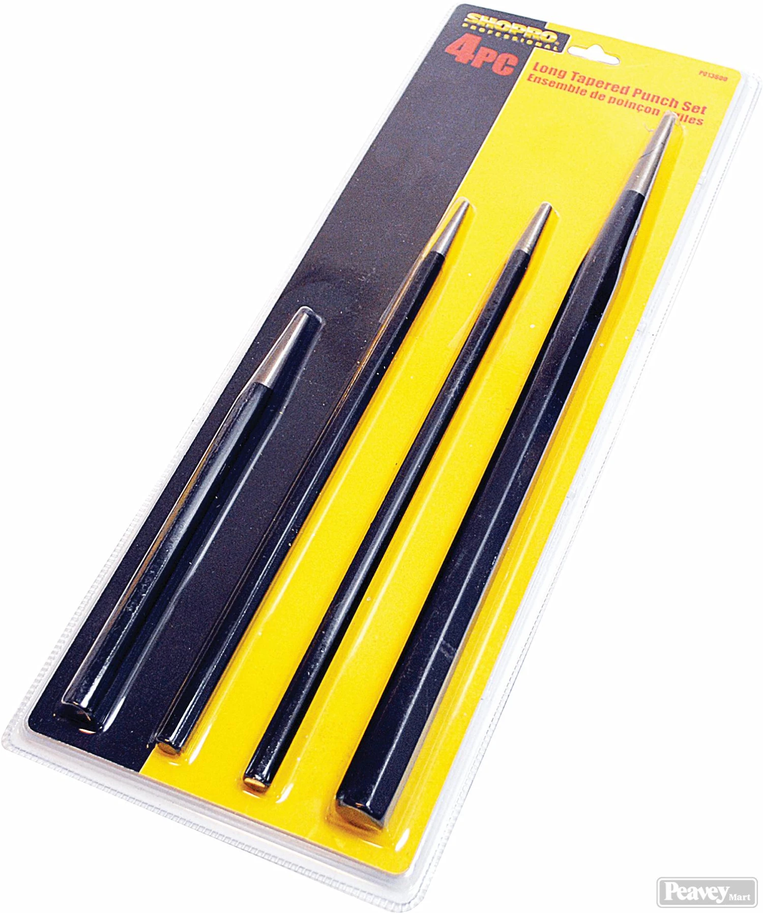 PUNCH SET 4PC LONG TAPERED 1 PUNCH SET 4PC LONG TAPERED