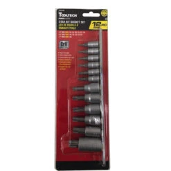 SOCKET SET 12PC STAR BIT