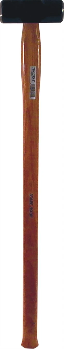 8LB TOOLWAY HICKORY HANDLE SLEDGE HAMMER