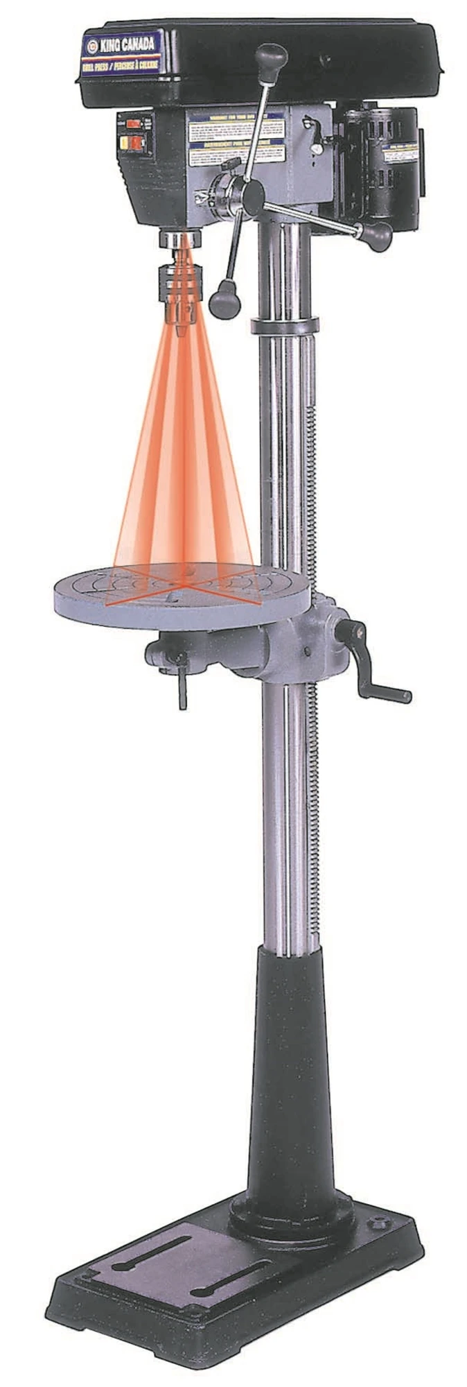 13" FLOOR DRILL PRESS WITH DUAL LASER GUIDE SYSTEM 1 13" FLOOR DRILL PRESS WITH DUAL LASER GUIDE SYSTEM