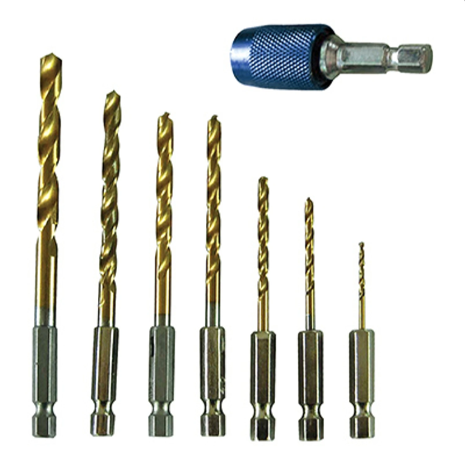 CHUCK QUICK CHG TITAN DRIL 8PC 1 CHUCK QUICK CHG TITAN DRIL 8PC