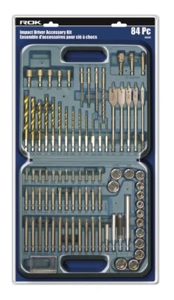 Rok® 84 Piece Impact Accessory Kit