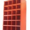METAL ORANGE 24 SHELF BOLT BIN