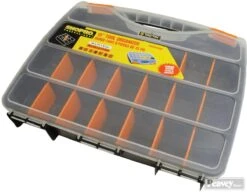 ORGANIZER 15"X12X23/8" 24 COMP