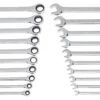 WRENCH SET RATCH SAE/MET 20PC